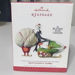 Disney Nightmare Before Christmas 2013 Ornament Hallmark Keepsake