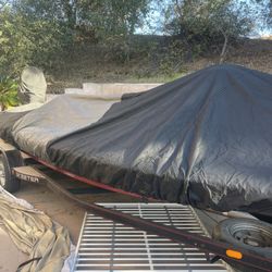 FREE - Tan Boat cover 