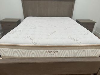 Saatva Rx Mattress-, King, Like New, Perfect Condition