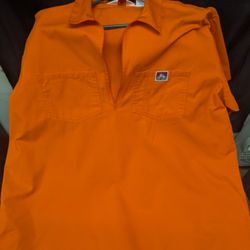 Ben Daviz Half Zip Up Pull Over Shirt XXL 