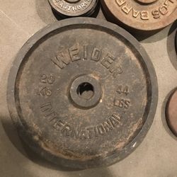 Classic Weilder 44 LB weights / Lifting / take all 