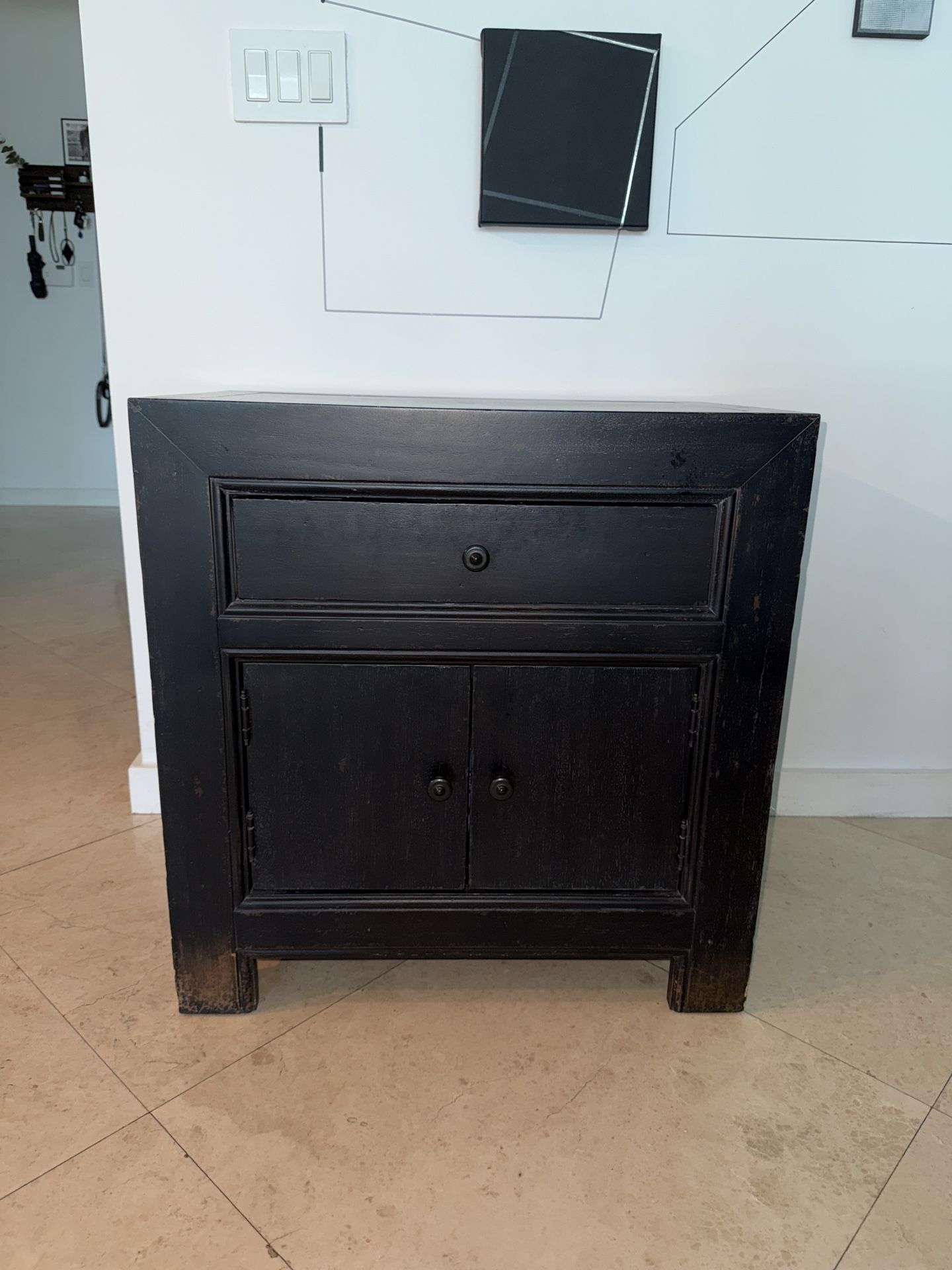 black dresser pottery barn CBJCBJ 31.5" 5 Drawers Dressers, Large Floor Mid-Century Chest of Draw  HLR
