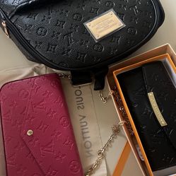 Louis Vuitton Satchel/ Backpack Wallet 