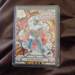 Calvin Johnson Card Minted 