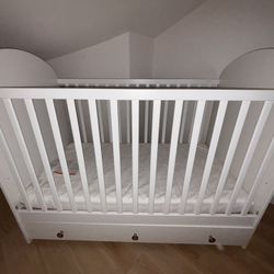 IKEA Crib And Mattress 
