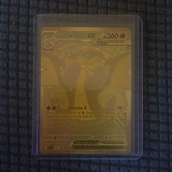 2025 Gold Mega Charizard X Ex 