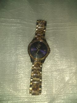 LEOPARD PRINT LADIES WATCH