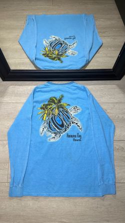 New Y2K 2000s Hanauma Bay Hawaii Turtle “Aloha” Long Sleeve Shirt