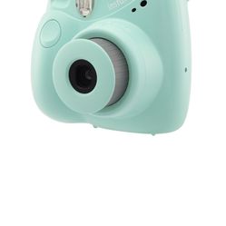 The neFujifilm INSTAX Mini 7+ instant camera is stylish, colorful and compact. With its exposure control adjustment and easy point-and-shoot feature