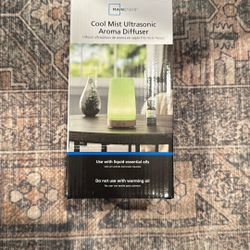 Cool Mist Ultrasonic Aroma Diffuser Changing Color 