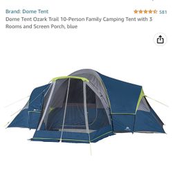 New Ozark Trail 10 person Camping Tent for Sale in Riverside CA OfferUp