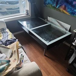 Large Glass Coffee Table