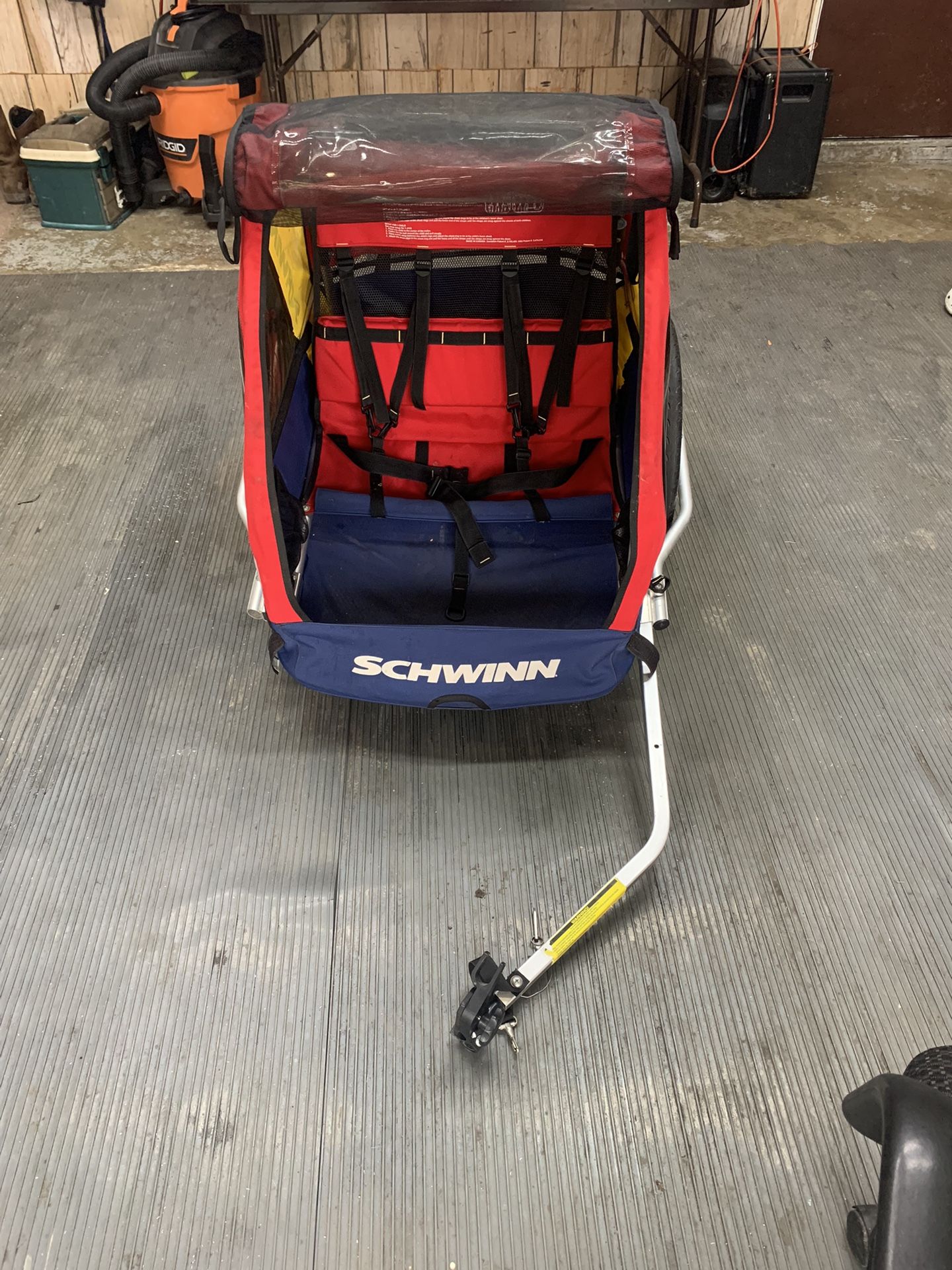 Schwinn Joyrider Single Or Double Bike Trailer