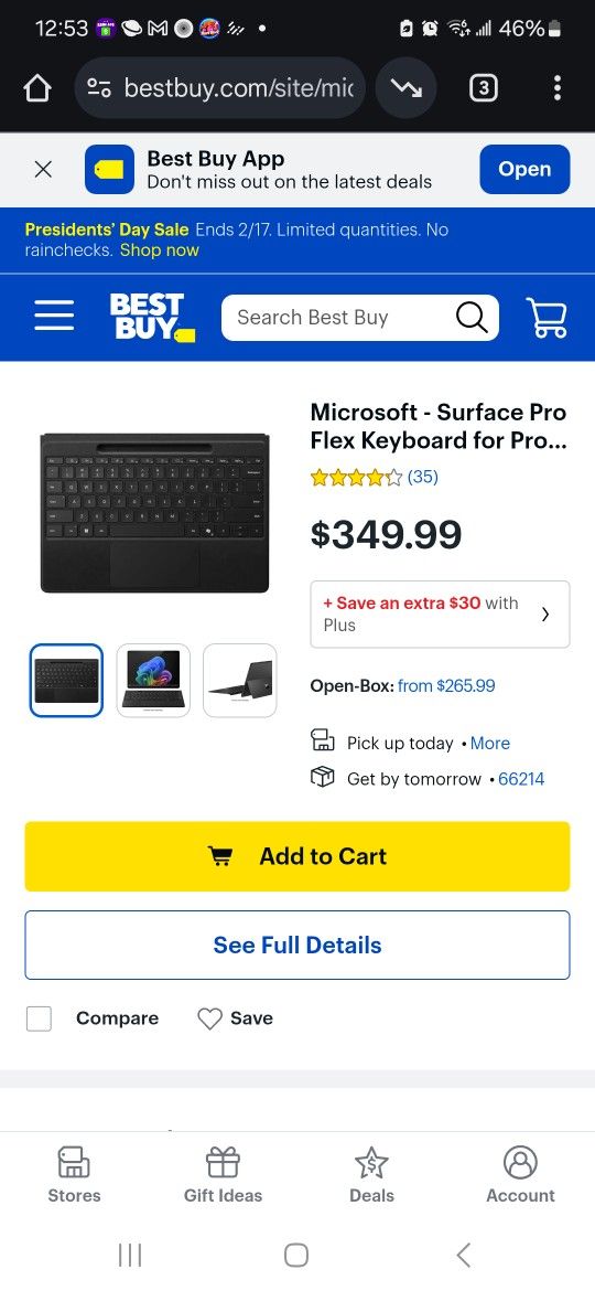 Microsoft Surface. Pro Flex Keyboard
