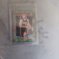 Jaime Jaquez Rookie Green Laser Holo 
