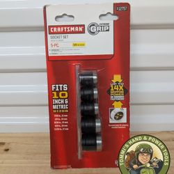 New Craftsman Extreme Grip 5-Piece 3/8-in. Drive Socket Set
