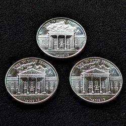 Donald J Trump White House design 1 Troy ounce .999 pure silver rounds