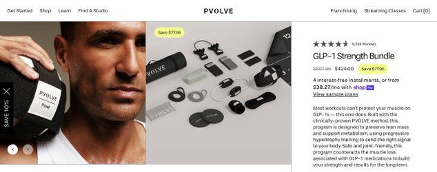 Pvolve Bundle - Like New