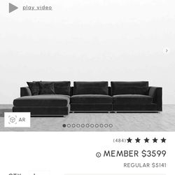 Velvet Modular Sofa