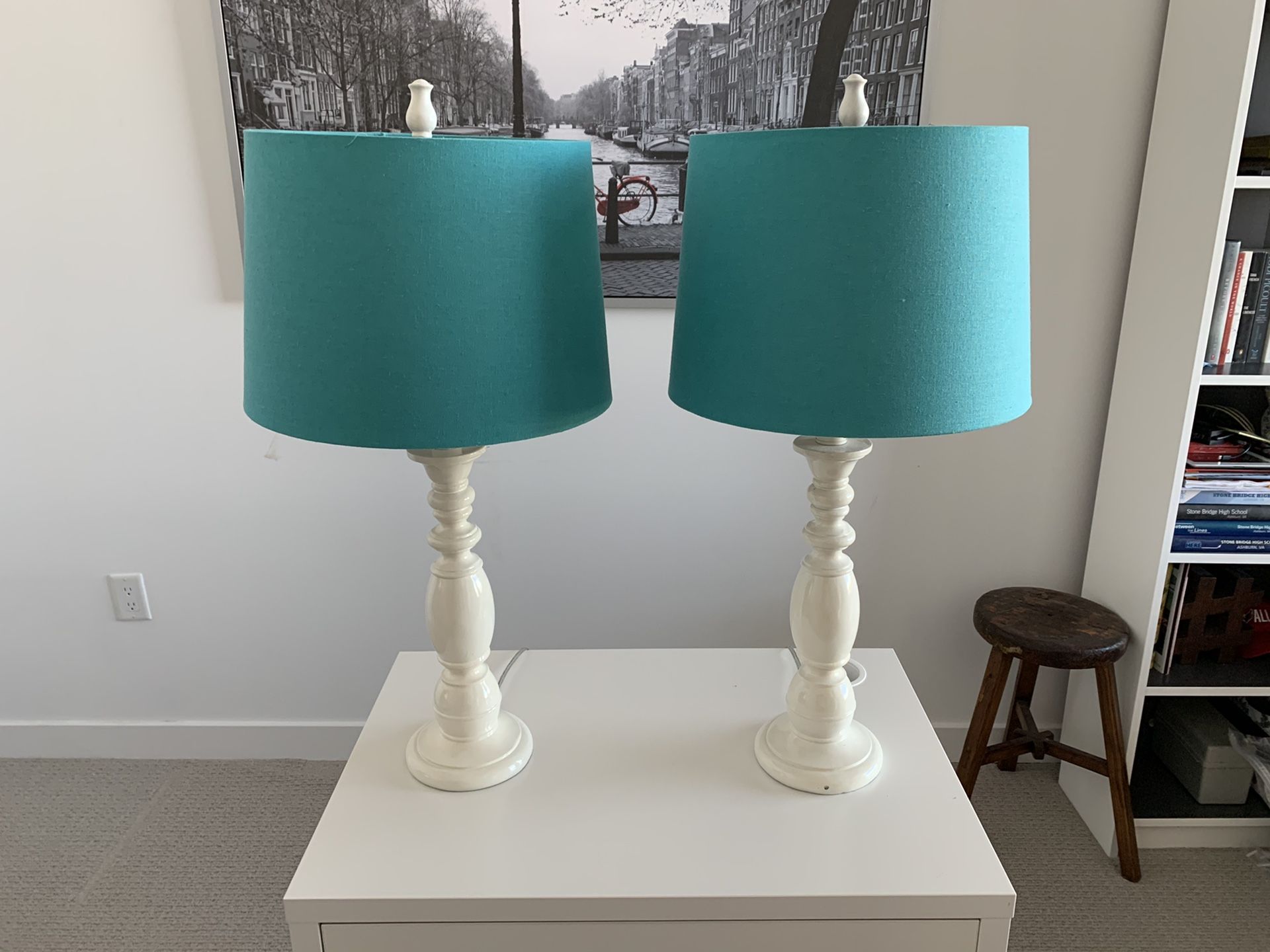 TABLE LAMPS (2 ea)