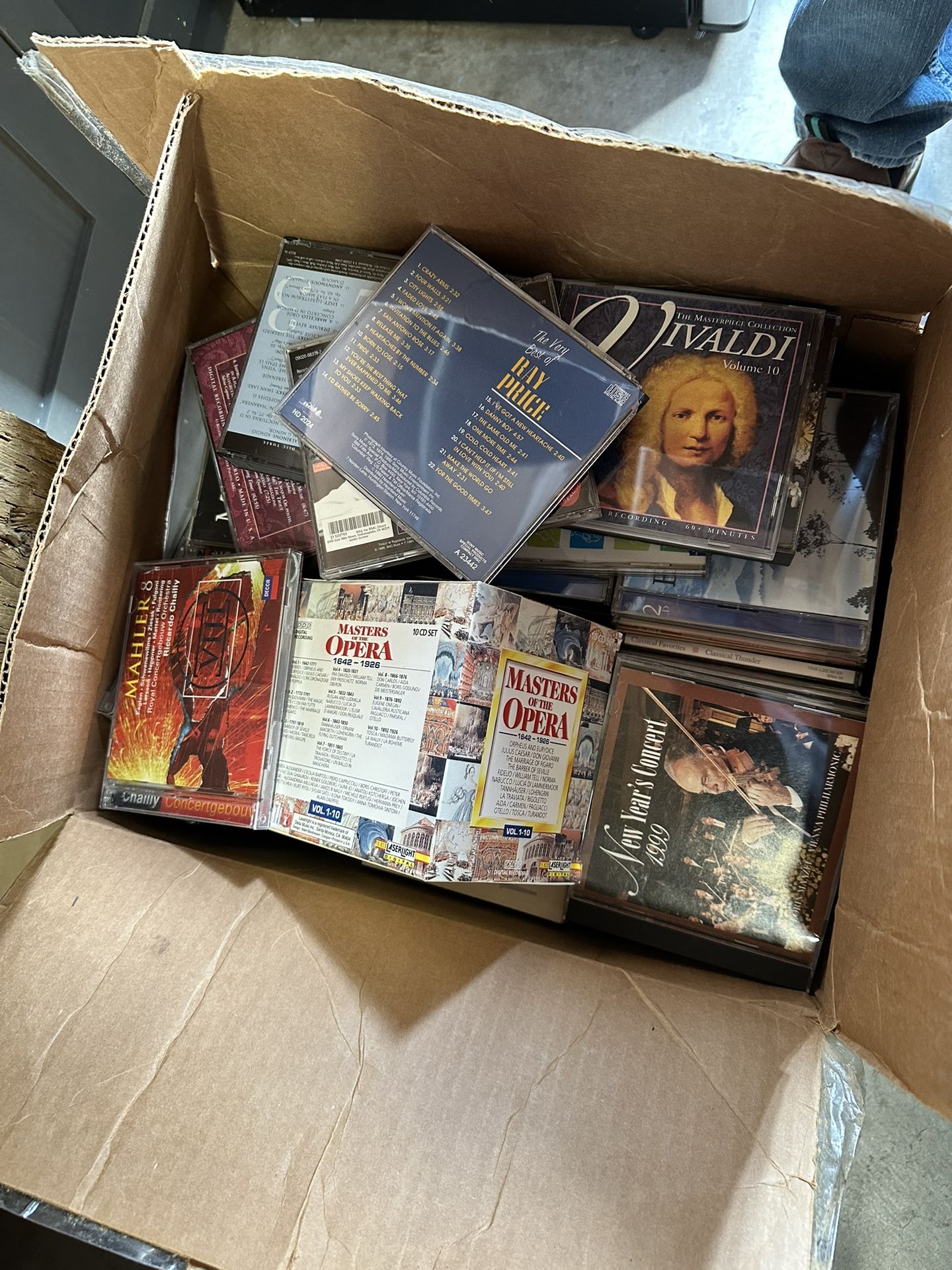 Box Of Classical CDs