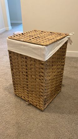 Woven hamper