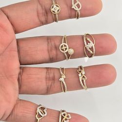 10kt Real Gold Fancy Ring for Women