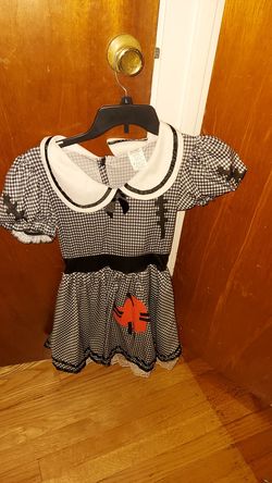 Girls Wind up doll costume size 10/12
