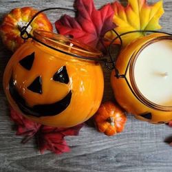 Beautiful Halloween Candle Fall Candle Autumn Vibes