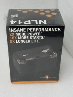 Noco 12V 500A 4Ah Lithium Powersport Battery