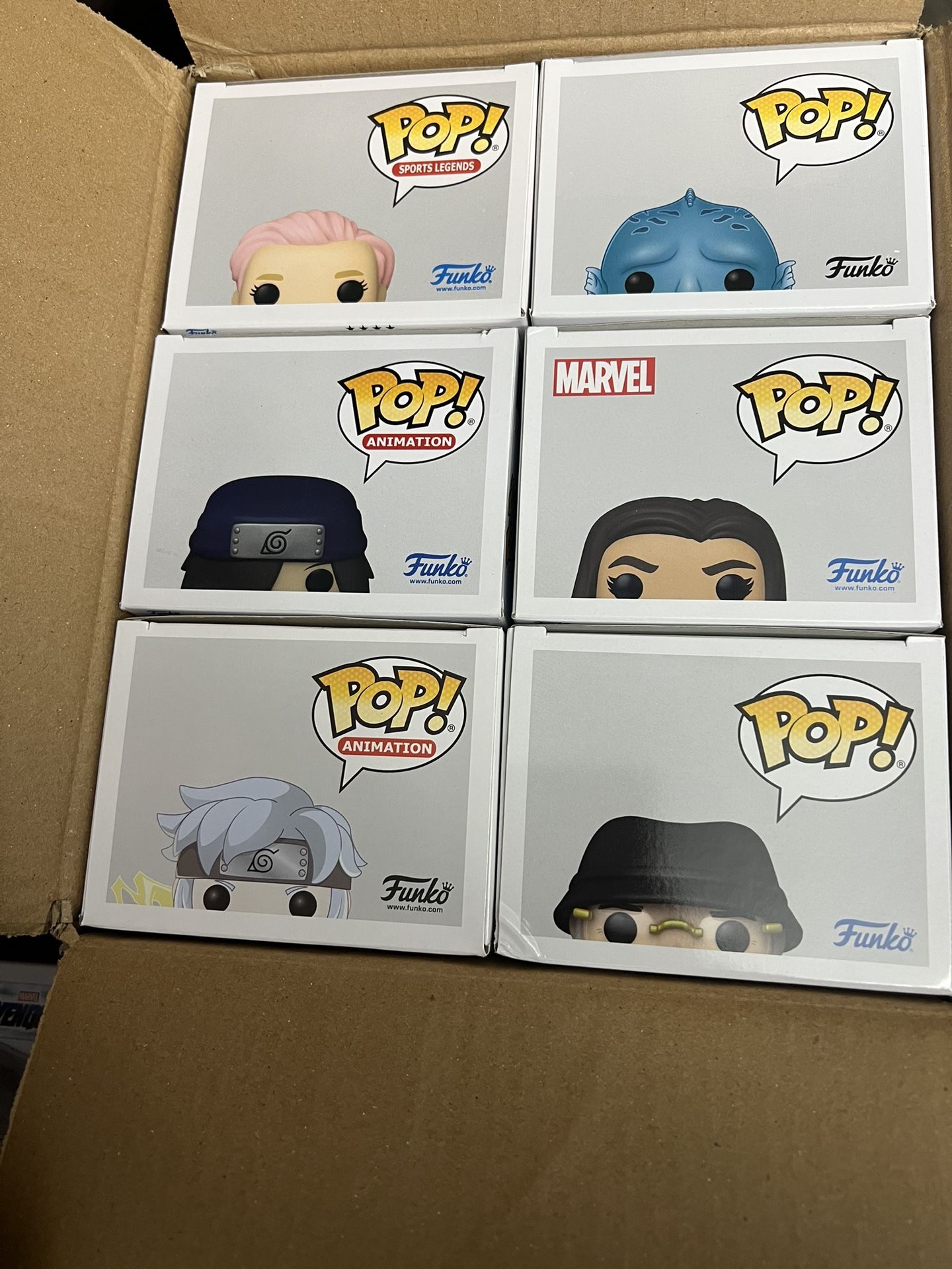 8 Pack Of Funko Pop. BRAND NEW