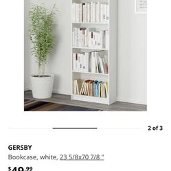 Ikea Gersby Bookcase White