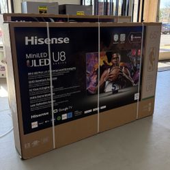65 Hisense ULED U8N Mini LED 4K HDR Smart TV