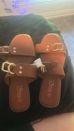 Brown sandals