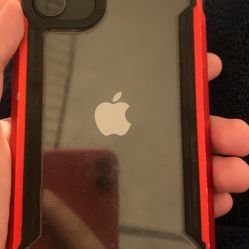 iPhone 11 With Red Case
