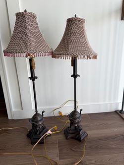 Pair of table lamps
