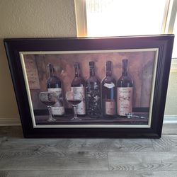 Large wine artwork (free)