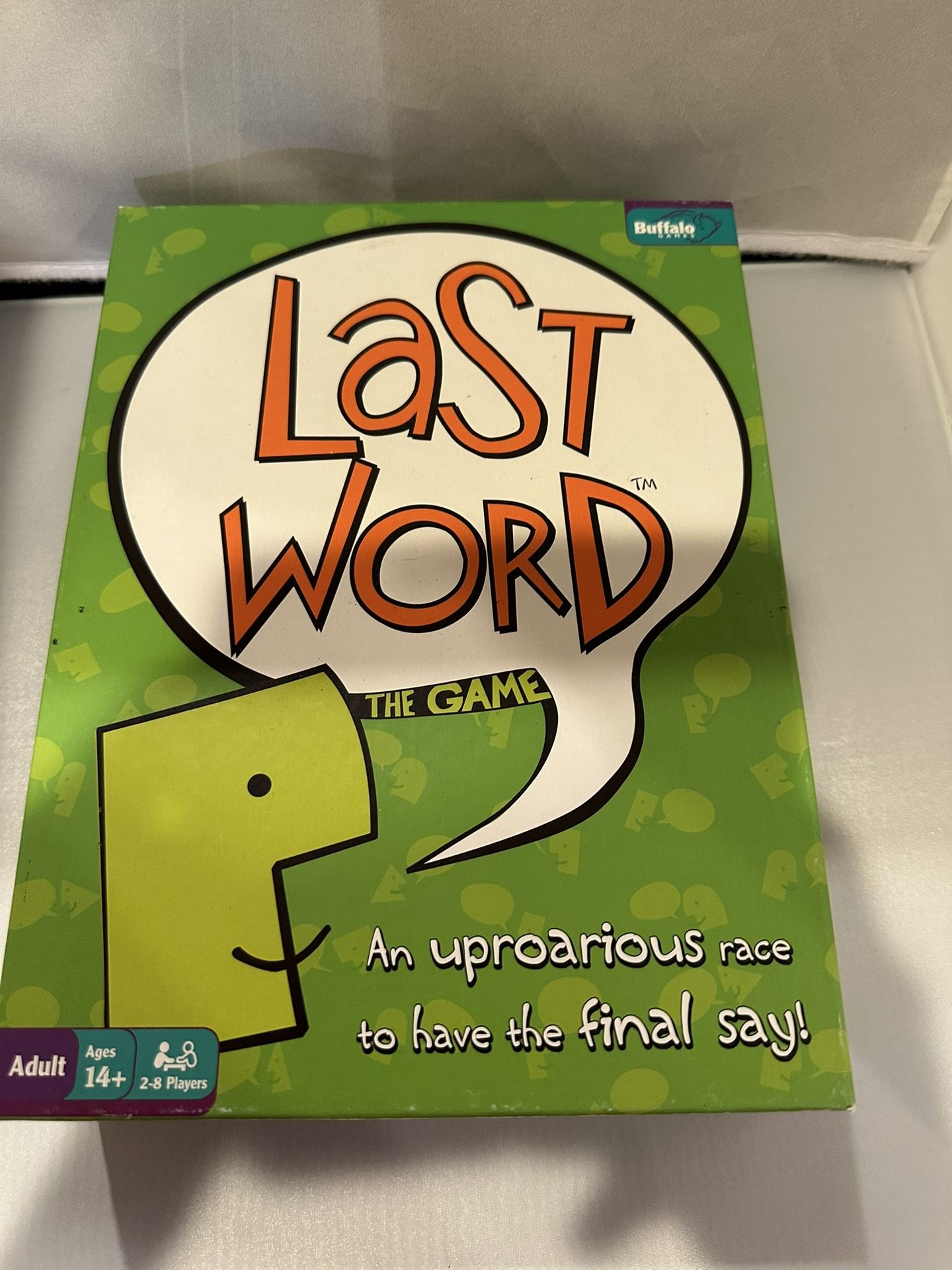 Last Word Board Game
