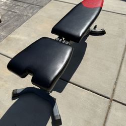 Bowflex Adjustable weight Bench (Used)