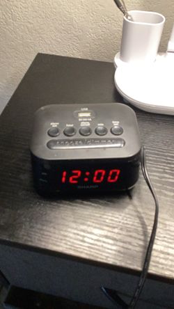 Alarm Clock With USB Outlet 