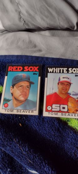 Baseball Tom Seaver. Bundle 1986 Topps Traded & 1986 Topps. See below