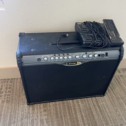 Line 6 Spider II 150w 2x12 combo amp with channel control/volume pedal