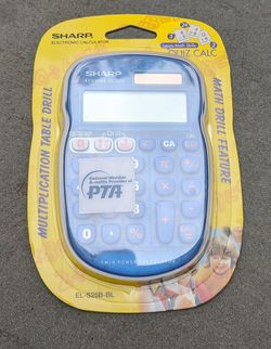 Sharp EL-S25B-BL Calculator
