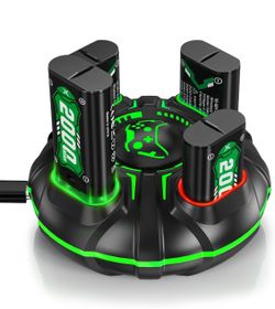 Xbox Controller Battery. Rechargeable Pack 4*2000mah With Charger