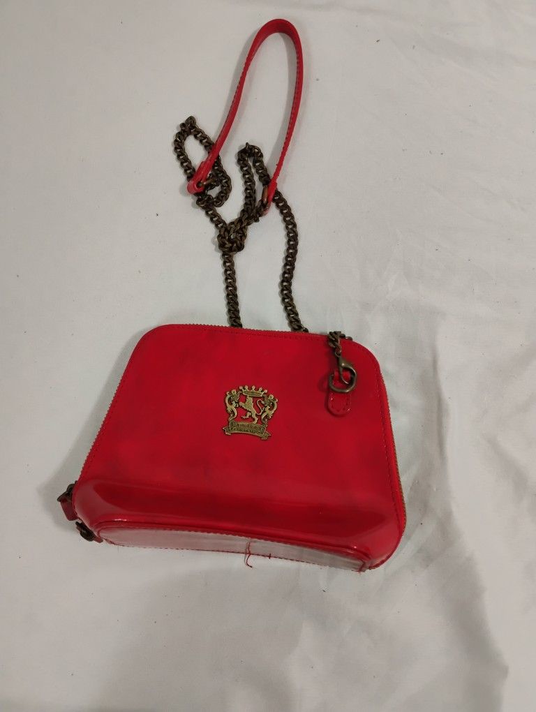 Pratesi Firenze Made In Italy Patent Leather
