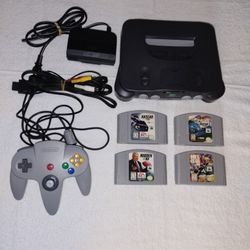 Nintendo 64 Game Console Bundle N64 Games Video Game Entertainment System 
