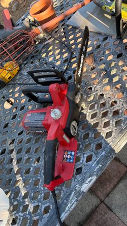 Homelite electric chainsaw