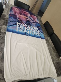 New k pop demon hunters backdrop arch(6x2.6ft cover for $25(Pink cover 5x2ft $10)
