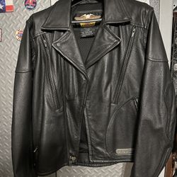 Harley Davidson Leather Jacket Size Large