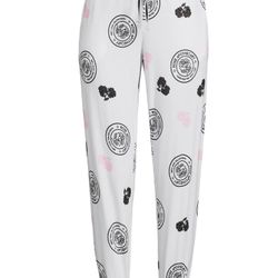 NWT Schitt's Creek Rose Apothecary Pajama Pants - Joggers - (2) Of Each SM/MED/LG- White Floral